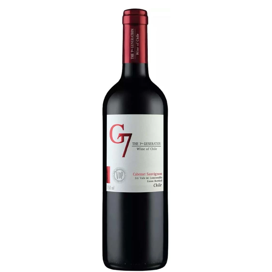 Vang Chile G7 Cabernet Sauvignon Chai 750ml
