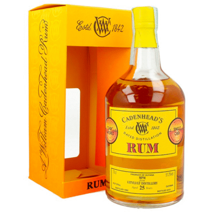 Cadenhead Guyana Uitvlugt 25 Rượu Rum