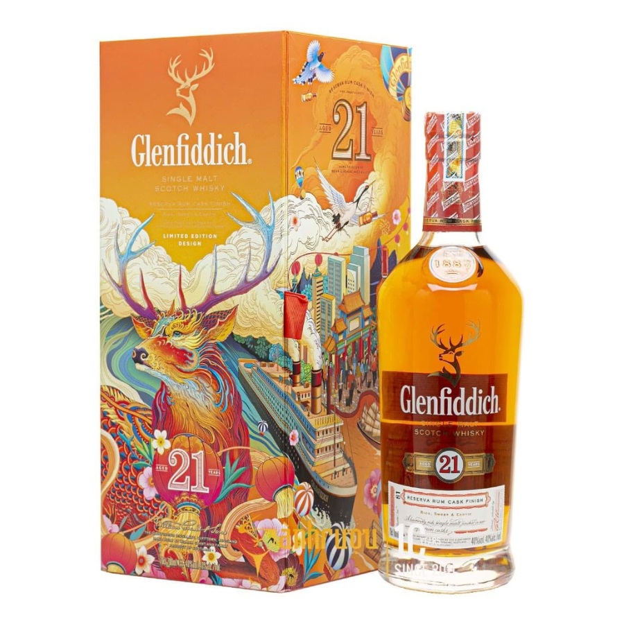 Glenfiddich 21 Năm - Hộp Quà Tết 2022 Glenfiddich 21 Năm - Hộp Quà Tết 2022