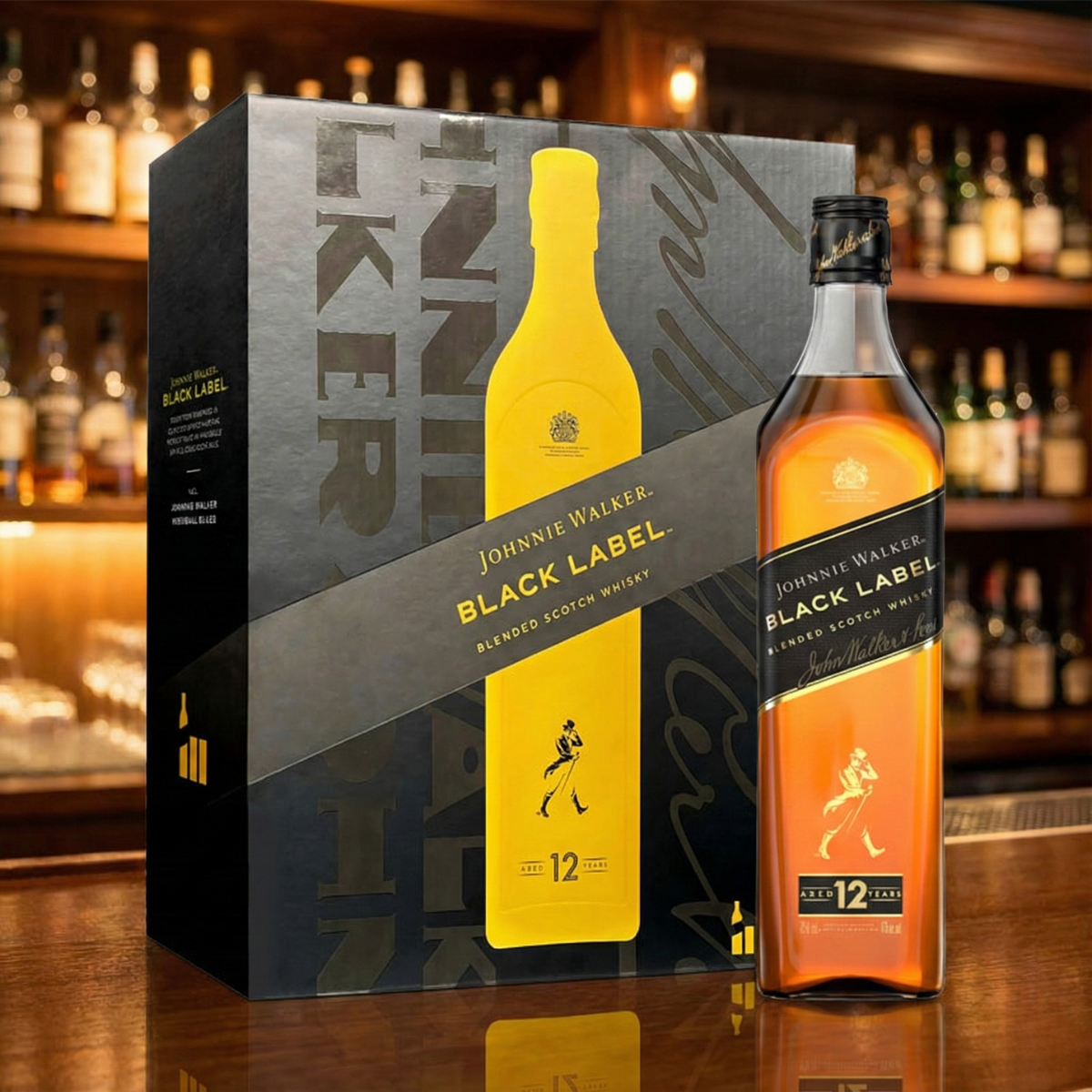 Johnnie Walker Black Label Hộp Quà Tết 2026