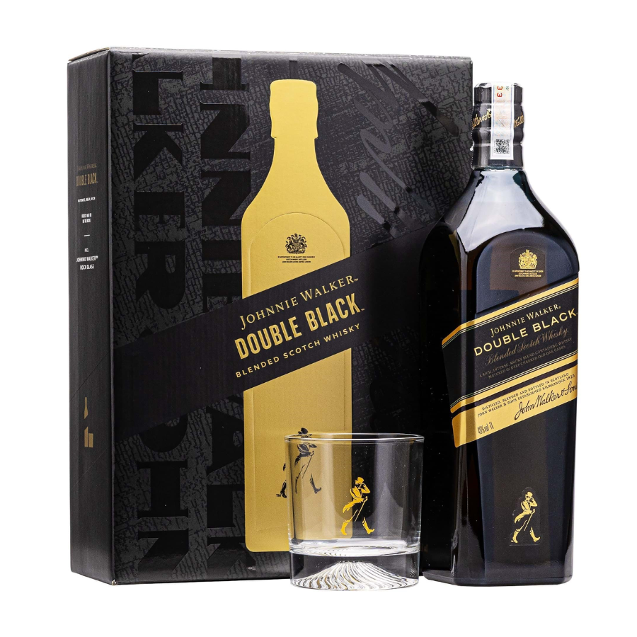 Johnnie Walker Double Black 1L - Hộp Quà Tết 2026 Johnnie Walker Double Black 1L - Hộp Quà Tết 2026