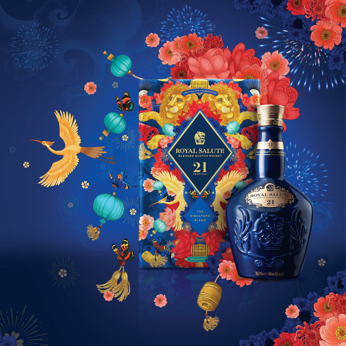 Royal Salute 21 Signature Blend Hộp Quà Tết 2026