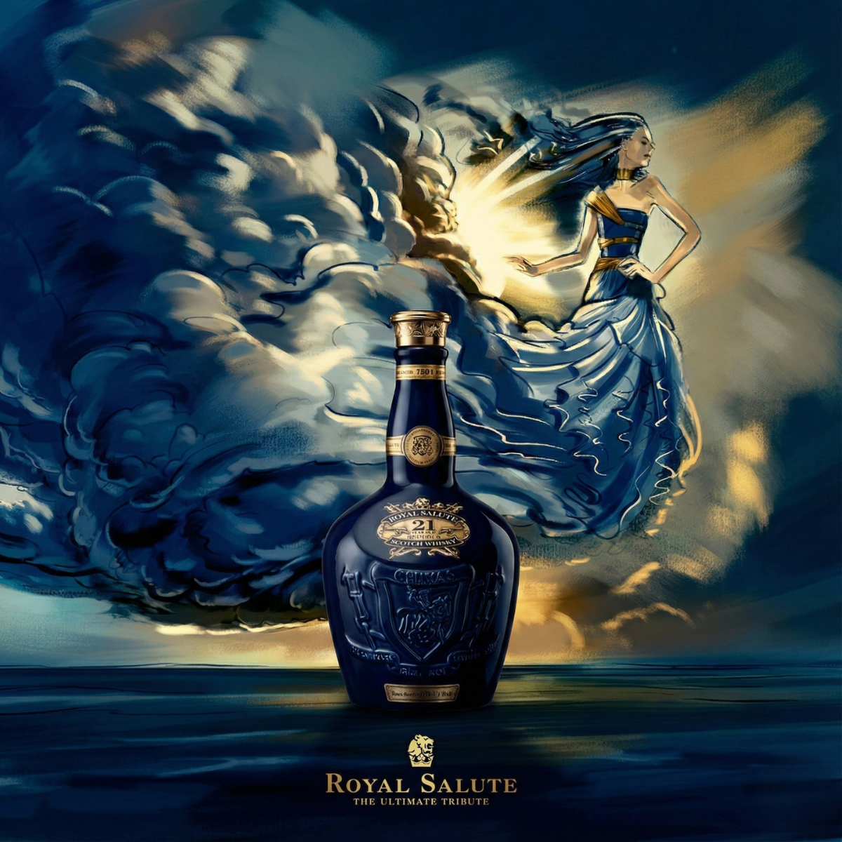 Royal Salute 21 Signature Blend Hộp Quà Tết 2026