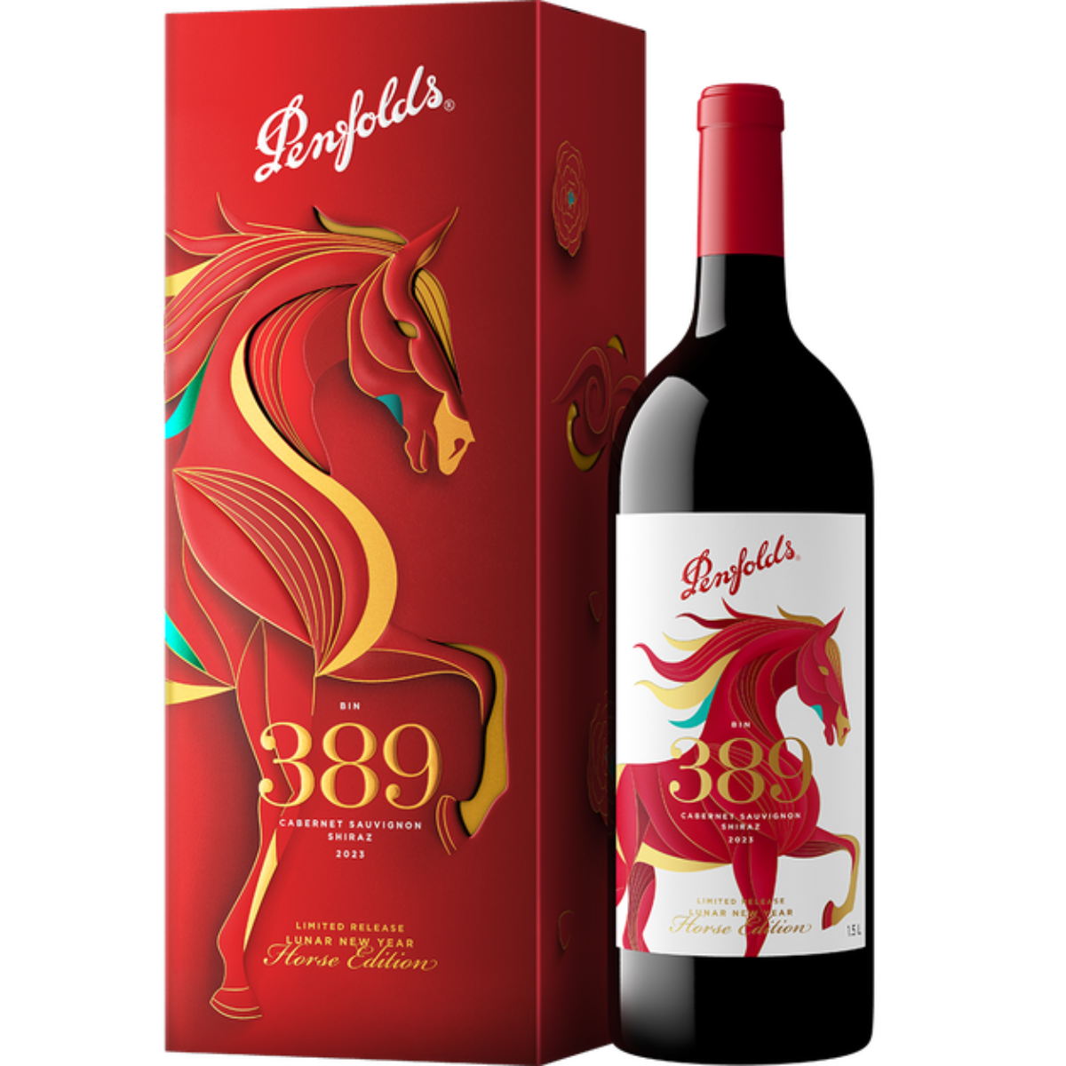 Penfolds Bin 389 1.5L Hộp Quà Tết 2026 Penfolds Bin 389 Hộp Quà Tết 2026 1.5L - Ảnh 1